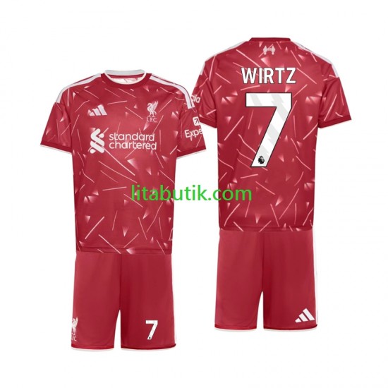 Liverpool Florian Wirtz 7 Barn Hemma Fotbollströja 2026-2027 Kortärmad