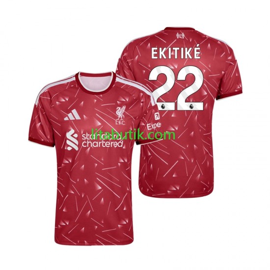 Liverpool Hugo Ekitike 22 Män Hemma Fotbollströja 2026-2027 Kortärmad