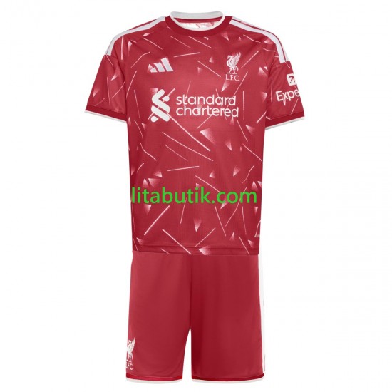 Liverpool Barn Hemma Fotbollströja 2026-2027 Kortärmad
