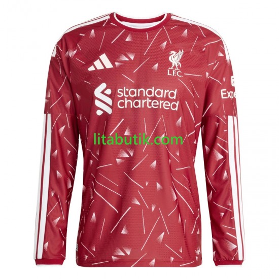 Liverpool Män Hemma Fotbollströja 2026-2027 Långärmad