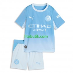 Manchester City Barn Hemma Fotbollströja 2026-2027 Kortärmad