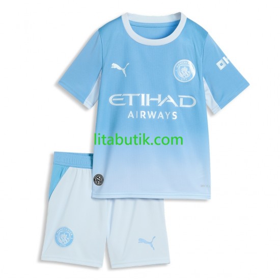 Manchester City Barn Hemma Fotbollströja 2026-2027 Kortärmad