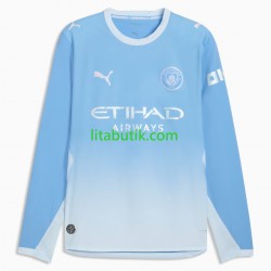 Manchester City Män Hemma Fotbollströja 2026-2027 Långärmad