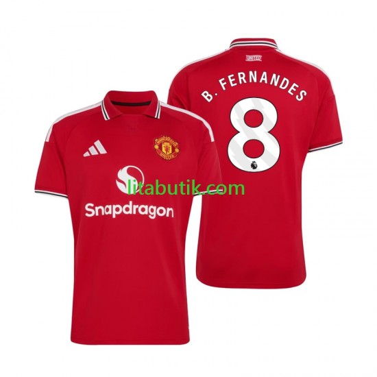Manchester United Bruno Fernandes 8 Män Hemma Fotbollströja 2026-2027 Kortärmad