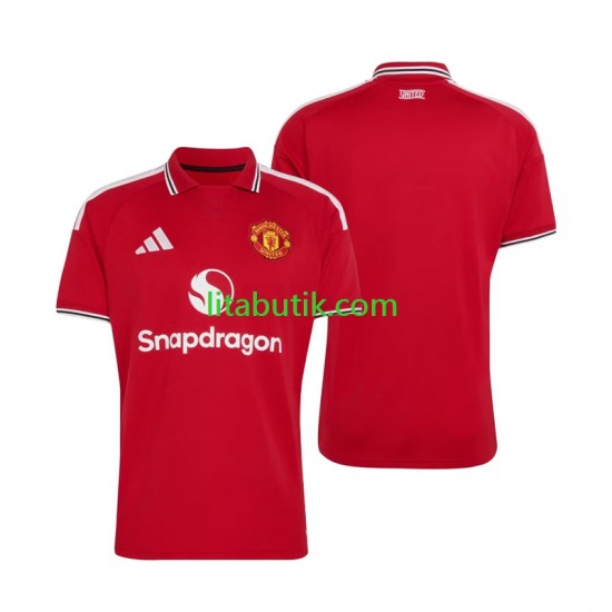 Manchester United Män Hemma Fotbollströja 2026-2027 Kortärmad