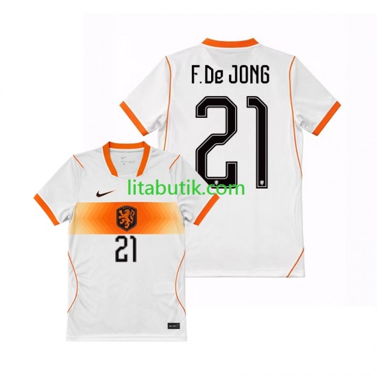 Nederländerna Frenkie de Jong 21 Män Borta Fotbollströja VM 2026 Kortärmad