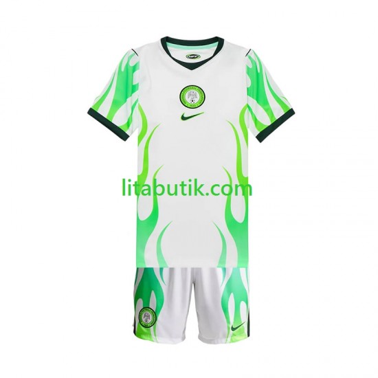 Nigeria Barn Borta Fotbollströja 2026 Kortärmad