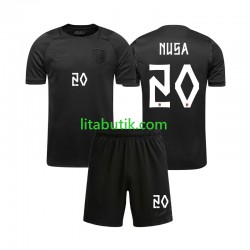 Norge Antonio NUSA 20 Barn Borta Fotbollströja VM 2026 Kortärmad Norge Antonio NUSA 20 Barn Borta Fotbollströja VM 2026 Kortärmad