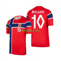 Norge Martin Odegaard 10 Män Hemma Fotbollströja VM 2026 Kortärmad Norge Martin Odegaard 10 Män Hemma Fotbollströja VM 2026 Kortärmad