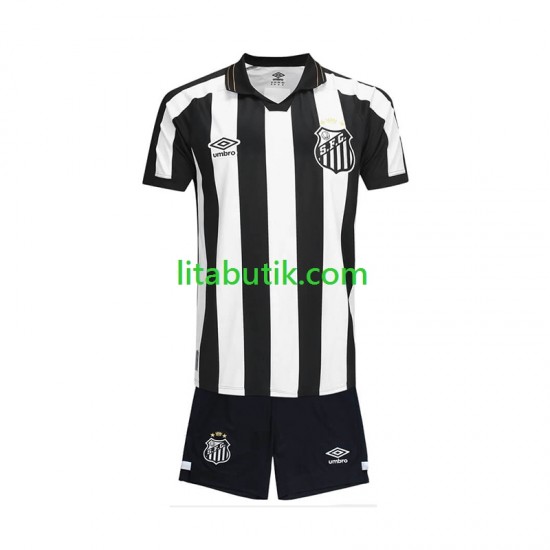 Santos FC Barn Borta Fotbollströja 2026-2027 Kortärmad