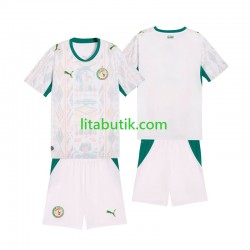Senegal Barn Hemma Fotbollströja 2026 2027 Kortärmad Senegal Barn Hemma Fotbollströja 2026 2027 Kortärmad