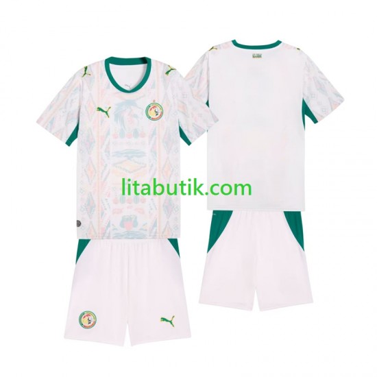 Senegal Barn Hemma Fotbollströja 2026 2027 Kortärmad
