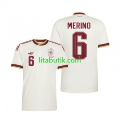 Spanien Mikel Merino 6 Män Borta Fotbollströja VM 2026 Kortärmad