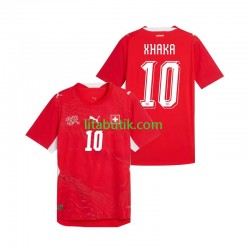 Schweiz Granit Xhaka 10 Män Hemma Fotbollströja VM 2026 Kortärmad Schweiz Granit Xhaka 10 Män Hemma Fotbollströja VM 2026 Kortärmad