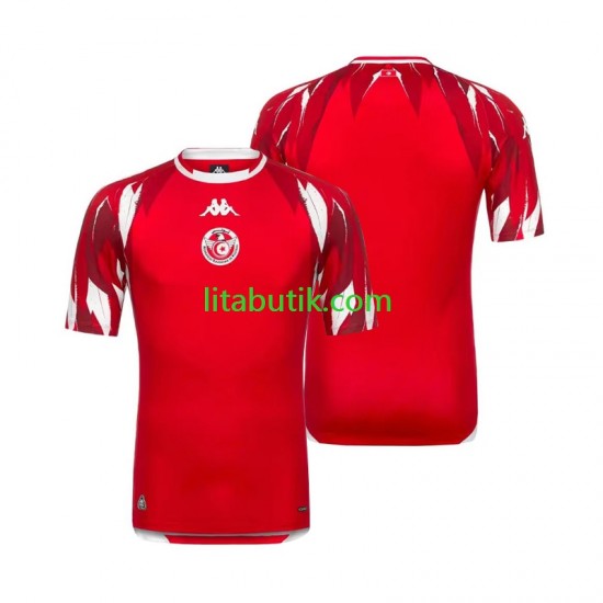 Tunisien Män Borta Fotbollströja VM 2026 Kortärmad