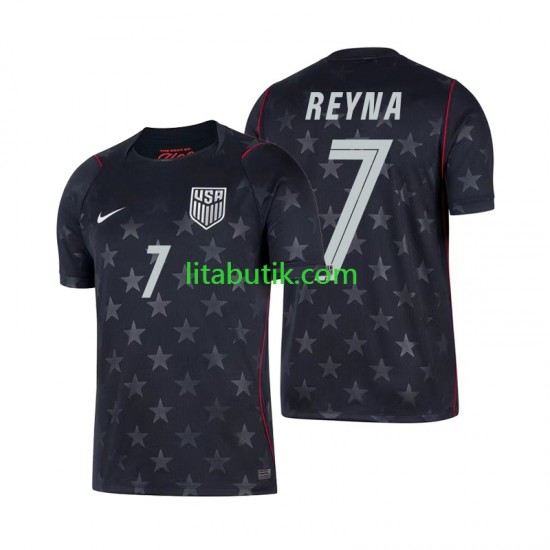 USA Giovanni Reyna 7 Män Borta Fotbollströja VM 2026 Kortärmad