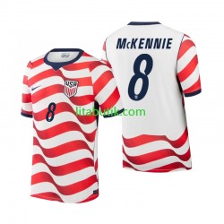 USA Weston McKennie 8 Män Hemma Fotbollströja VM 2026 Kortärmad USA Weston McKennie 8 Män Hemma Fotbollströja VM 2026 Kortärmad