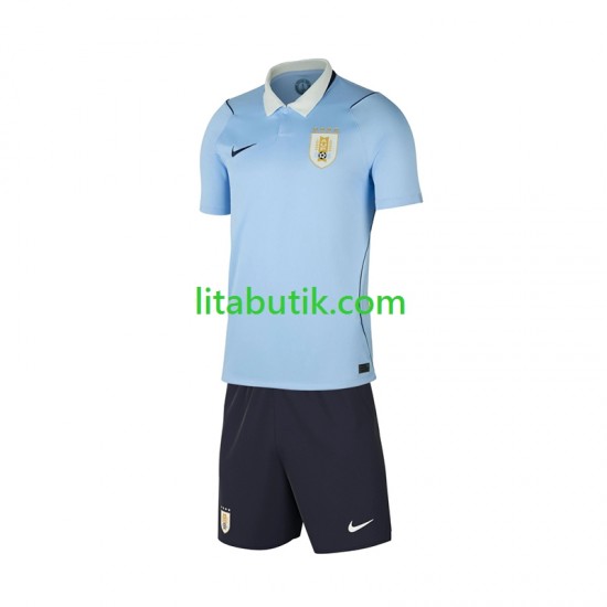 Uruguay Barn Hemma Fotbollströja VM 2026 Kortärmad
