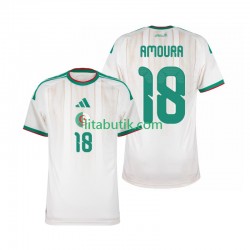 Algeriet Mohamed Amoura 18 Män Hemma Fotbollströja 2026 Kortärmad Algeriet Mohamed Amoura 18 Män Hemma Fotbollströja 2026 Kortärmad
