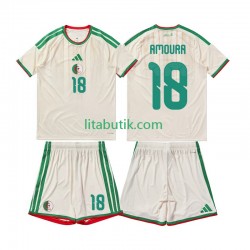 Algeriet Mohamed Amoura 18 Barn Hemma Fotbollströja 2026 Kortärmad Algeriet Mohamed Amoura 18 Barn Hemma Fotbollströja 2026 Kortärmad