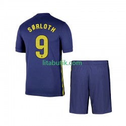 Atlético Madrid Alexander Sorloth 9 Barn Borta Fotbollströja 2025-2026 Kortärmad
