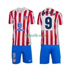 Atlético Madrid Alexander Sorloth 9 Barn Hemma Fotbollströja 2025-2026 Kortärmad Atlético Madrid Alexander Sorloth 9 Barn Hemma Fotbollströja 2025-2026 Kortärmad