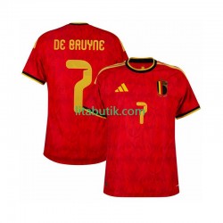 Belgien de bruyne 7 Män Hemma Fotbollströja VM 2026 Kortärmad Belgien de bruyne 7 Män Hemma Fotbollströja VM 2026 Kortärmad