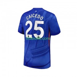 Chelsea Moises Caicedo 25 Män Hemma Fotbollströja 2025-2026 Kortärmad