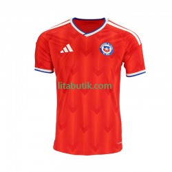 Chile Män Hemma Fotbollströja 2026 Kortärmad Chile Män Hemma Fotbollströja 2026 Kortärmad