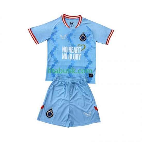 Club Brugge Barn Tredje Fotbollströja 2025-2026 Kortärmad