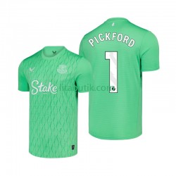 Everton Pickford 1 Målvakt Män Hemma Fotbollströja 2025-2026 Kortärmad Everton Pickford 1 Målvakt Män Hemma Fotbollströja 2025-2026 Kortärmad