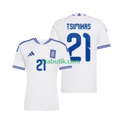 Grekland Konstantinos Tsimikas 21 Män Hemma Fotbollströja 2026 Kortärmad