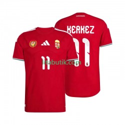 Ungern Kerkez 11 Män Hemma Fotbollströja VM 2026 Kortärmad