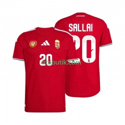 Ungern Sallai 20 Män Hemma Fotbollströja VM 2026 Kortärmad