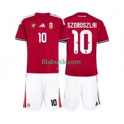 Ungern Szoboszlai 10 Barn Hemma Fotbollströja VM 2026 Kortärmad