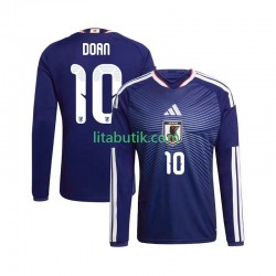 Japan Ritsu Doan 10 Män Hemma Fotbollströja VM 2026 Långärmad Japan Ritsu Doan 10 Män Hemma Fotbollströja VM 2026 Långärmad