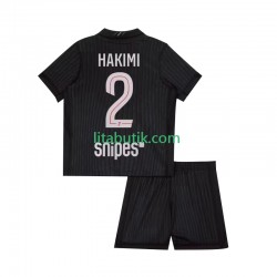 Paris Saint-Germain Achraf Hakimi 2 Barn Fjärde Fotbollströja 2025-2026 Kortärmad Paris Saint-Germain Achraf Hakimi 2 Barn Fjärde Fotbollströja 2025-2026 Kortärmad