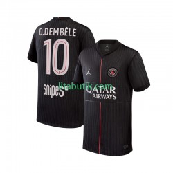 Paris Saint-Germain Ousmane Dembele 10 Män Fjärde Fotbollströja 2025-2026 Kortärmad Paris Saint-Germain Ousmane Dembele 10 Män Fjärde Fotbollströja 2025-2026 Kortärmad