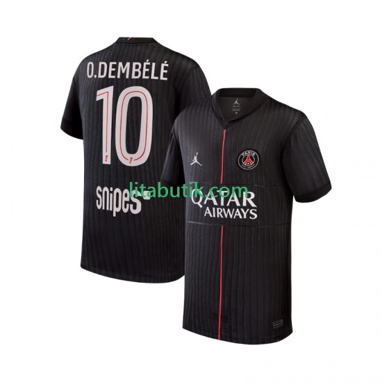 Paris Saint-Germain Ousmane Dembele 10 Män Fjärde Fotbollströja 2025-2026 Kortärmad