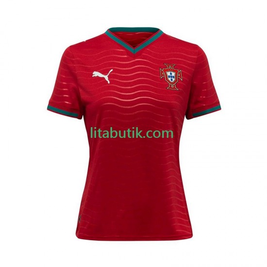 Portugal Dam Hemma Fotbollströja VM 2026 Kortärmad