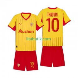 RC Lens Florian Thauvin 10 Barn Hemma Fotbollströja 2025-2026 Kortärmad