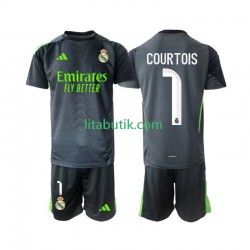 Real Madrid Thibaut Courtois 1 Målvakt Barn Tredje Fotbollströja 2025-2026 Kortärmad Real Madrid Thibaut Courtois 1 Målvakt Barn Tredje Fotbollströja 2025-2026 Kortärmad
