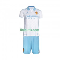 Real Zaragoza Barn Hemma Fotbollströja 2025-2026 Kortärmad Real Zaragoza Barn Hemma Fotbollströja 2025-2026 Kortärmad