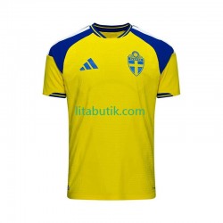 Sverige Män Hemma Fotbollströja 2026 Kortärmad
