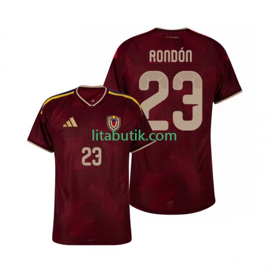 Venezuela Salomon Rondon 23 Män Hemma Fotbollströja 2026 Kortärmad