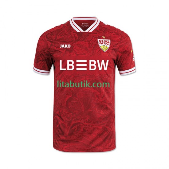 VfB Stuttgart Män Borta Fotbollströja 2025-2026 Kortärmad