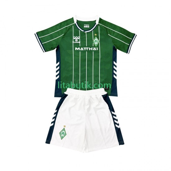 Werder Bremen Barn Hemma Fotbollströja 2025-2026 Kortärmad