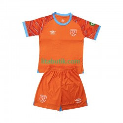 West Ham United Målvakt Barn Borta Fotbollströja 2025-2026 Kortärmad West Ham United Målvakt Barn Borta Fotbollströja 2025-2026 Kortärmad