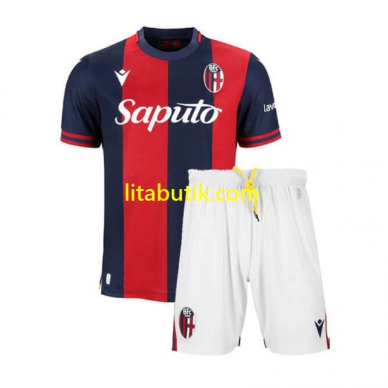 Bologna Barn Hemma Fotbollströja 2024-2025 Kortärmad