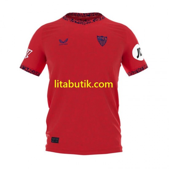 Sevilla FC Män Borta Fotbollströja 2024-2025 Kortärmad